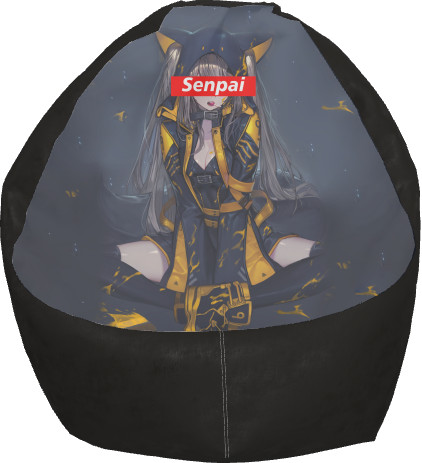 Bean Bag Chair - senpai 2 - Mfest