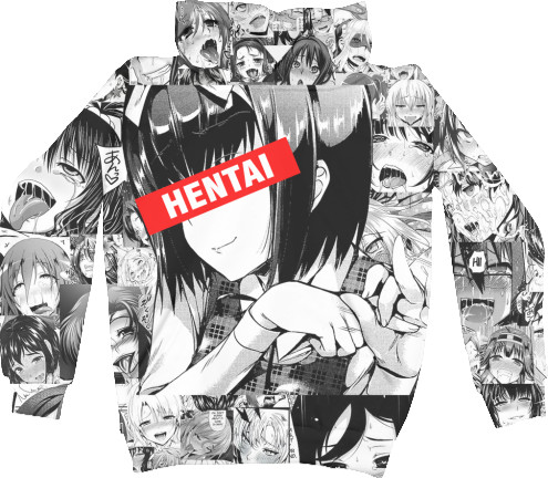 Unisex Hoodie 3D - HENTAI - Mfest