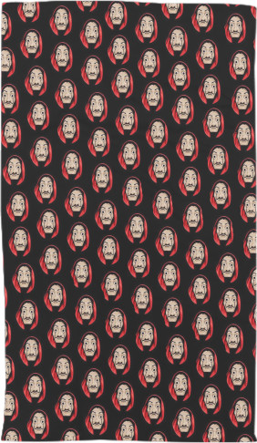 Towel 3D - la casa de papel - Mfest