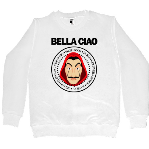 Women's Premium Sweatshirt - la casa de papel dali mask - Mfest