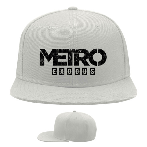 Snapback Baseball Cap - metro 2033 LOGO - Mfest