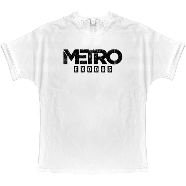 T-shirt Oversize - metro 2033 LOGO - Mfest