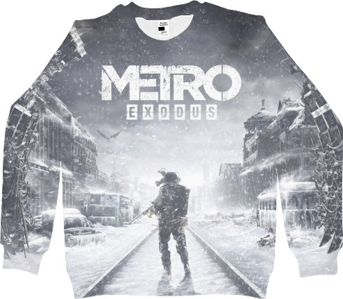 Women's Sweatshirt 3D - metro - Mfest