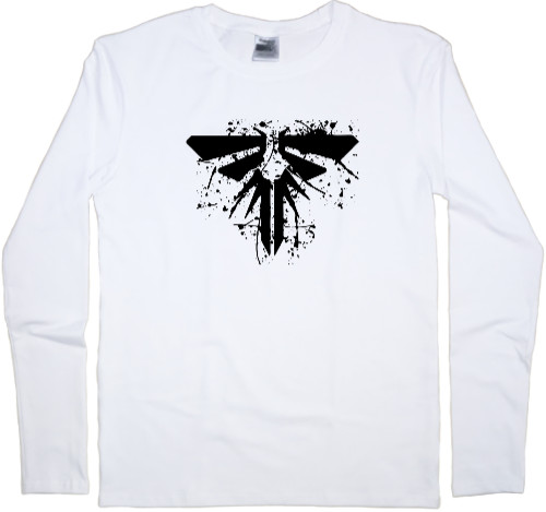 Men's Longsleeve Shirt - The last of us spray logo - Mfest