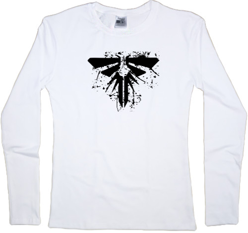 Women's Longsleeve Shirt - The last of us spray logo - Mfest