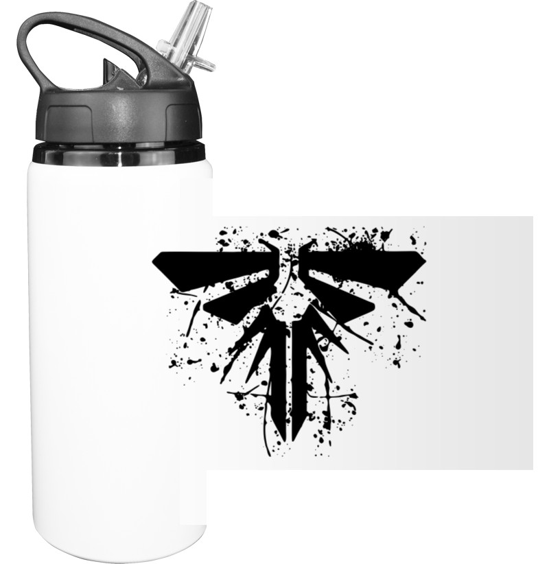 Пляшка для води - The last of us spray logo - Mfest