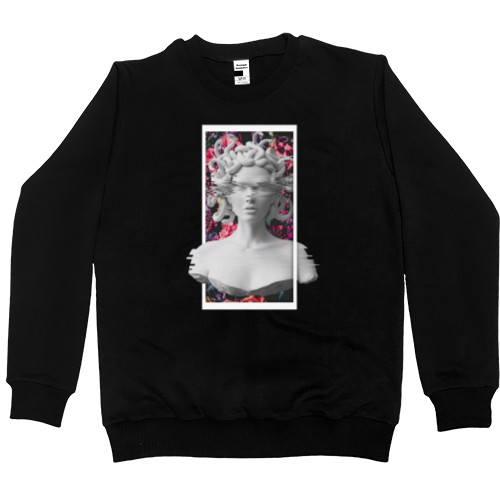 Men’s Premium Sweatshirt - statua medusa - Mfest