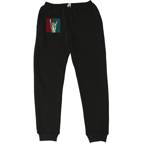 Women's Sweatpants - pop art rock n roll - Mfest