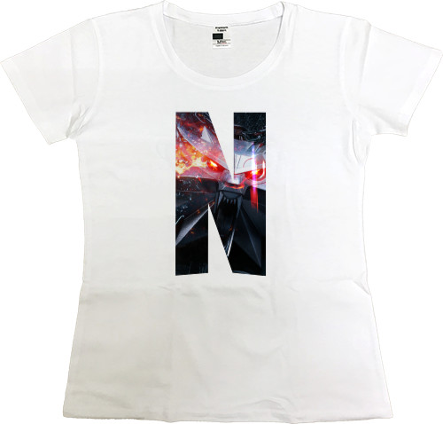 Women's Premium T-Shirt - Netflix and wolf - Mfest