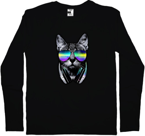 Men's Longsleeve Shirt - Dj Cat - Mfest