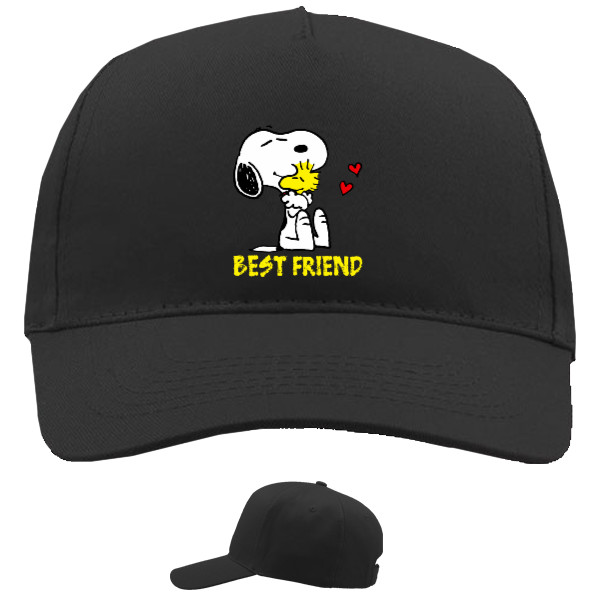 Baseball Caps - 5 panel - Best friend (snoopy) - Mfest