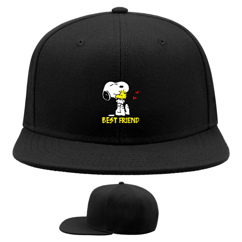 Snapback Baseball Cap - Best friend (snoopy) - Mfest