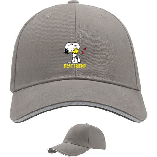 Sandwich Baseball Cap - Best friend (snoopy) - Mfest