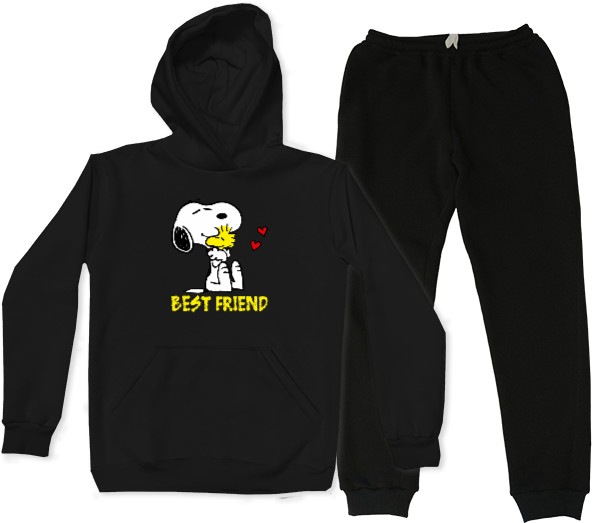 Sports suit for women - Best friend (snoopy) - Mfest