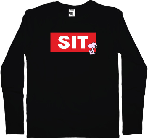 Men's Longsleeve Shirt - SIT (snoopy) - Mfest