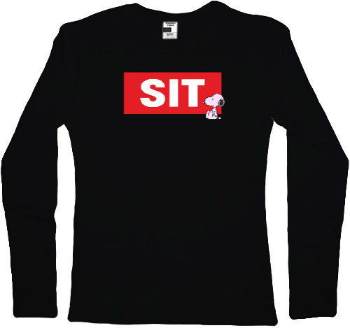 Women's Longsleeve Shirt - SIT (snoopy) - Mfest