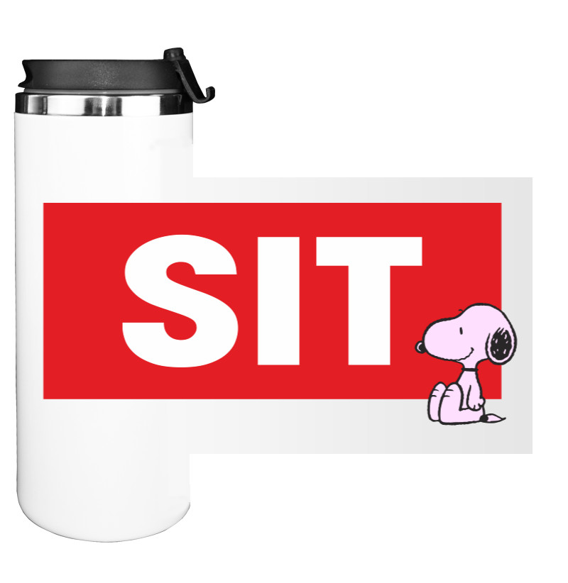 Water Bottle on Tumbler - SIT (snoopy) - Mfest