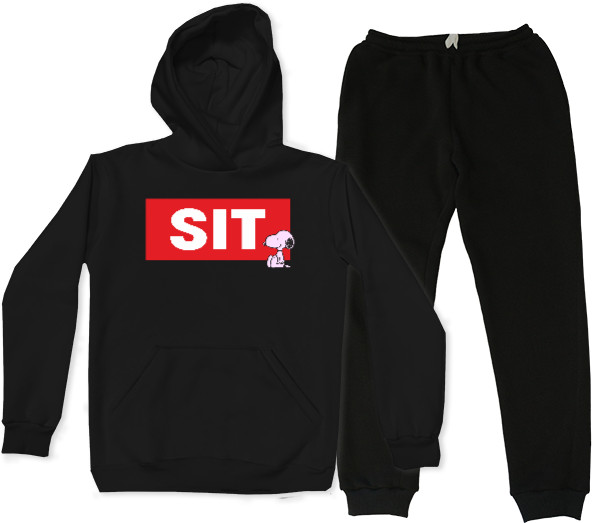 Sports suit for women - SIT (snoopy) - Mfest