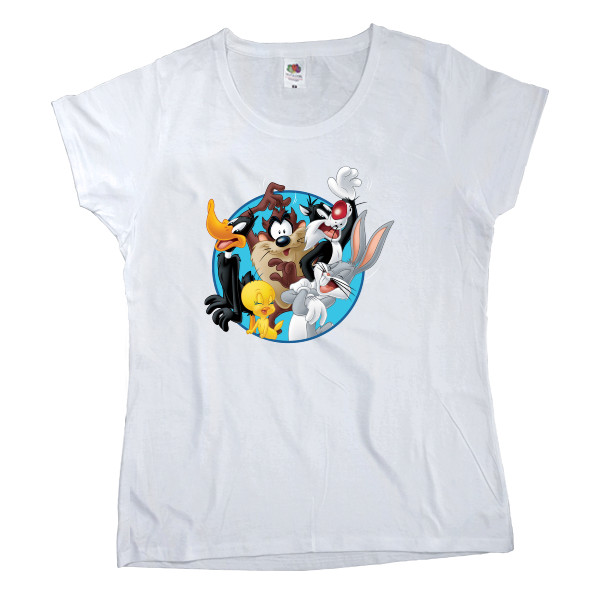 Women's T-shirt Fruit of the loom - bugs bunny - Mfest