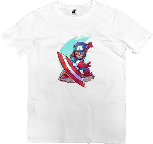 Kids' Premium T-Shirt - Captain America - Mfest