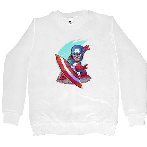 Men’s Premium Sweatshirt - Captain America - Mfest