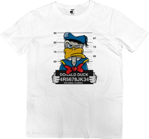 Men’s Premium T-Shirt - Donal Duck - Mfest