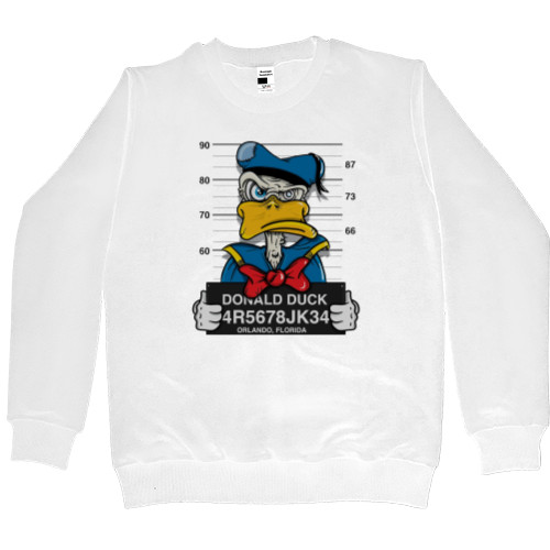 Men’s Premium Sweatshirt - Donal Duck - Mfest