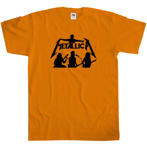 Metallica - Men's T-Shirt Fruit of the loom - Metallica принт 2 - Mfest