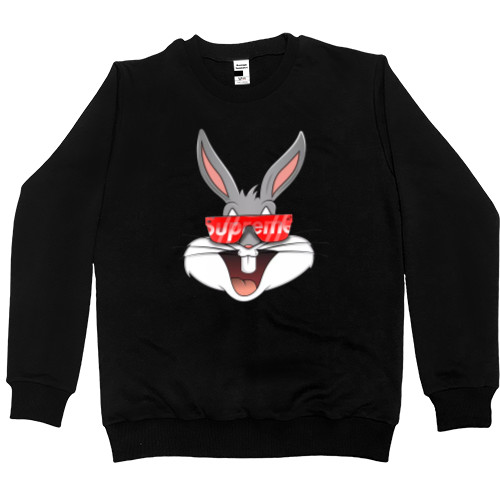 Men’s Premium Sweatshirt - bugs bunny supreme - Mfest