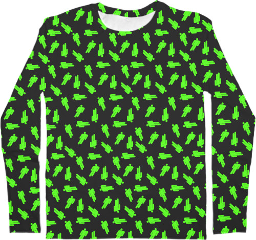 Kids' Longsleeve Shirt 3D - Billie Eilish 7 - Mfest