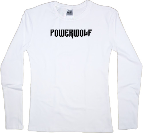 Women's Longsleeve Shirt - powerwolf 3 - Mfest