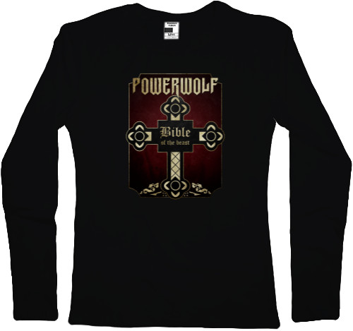 Women's Longsleeve Shirt - powerwolf 2 - Mfest