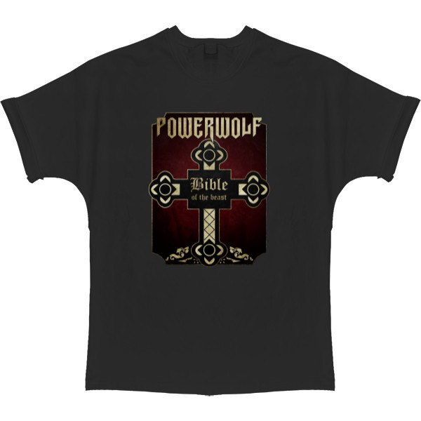 T-shirt Oversize - powerwolf 2 - Mfest