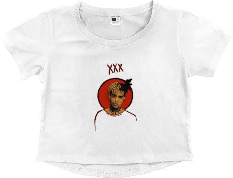 Women's Cropped Premium T-Shirt - xxxtentacion 3 - Mfest