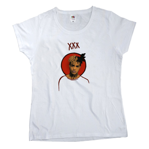 Women's T-shirt Fruit of the loom - xxxtentacion 3 - Mfest