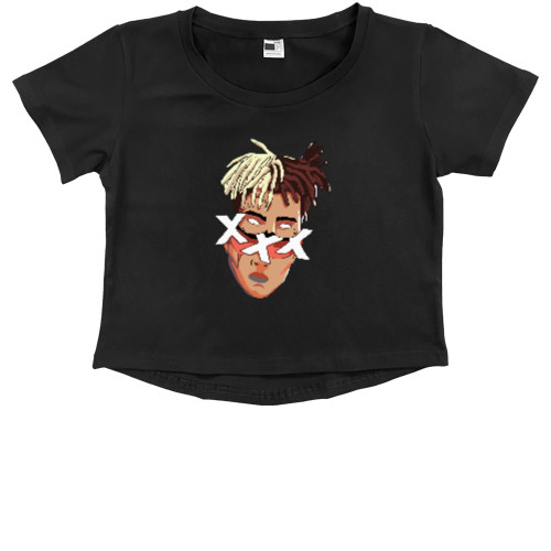 Kids' Premium Cropped T-Shirt - xxxtentacion - Mfest