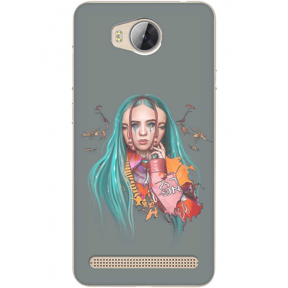 Чехол Huawei - billie eilish - Mfest