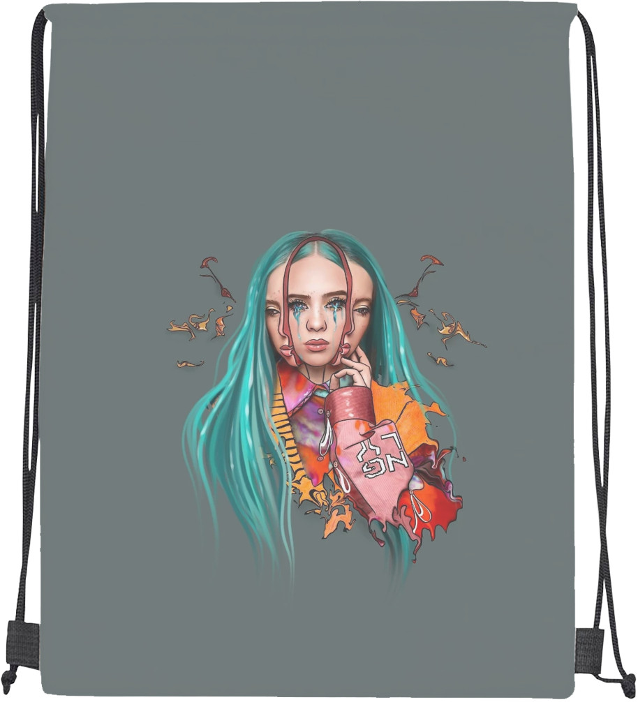 Drawstring Bag - billie eilish - Mfest