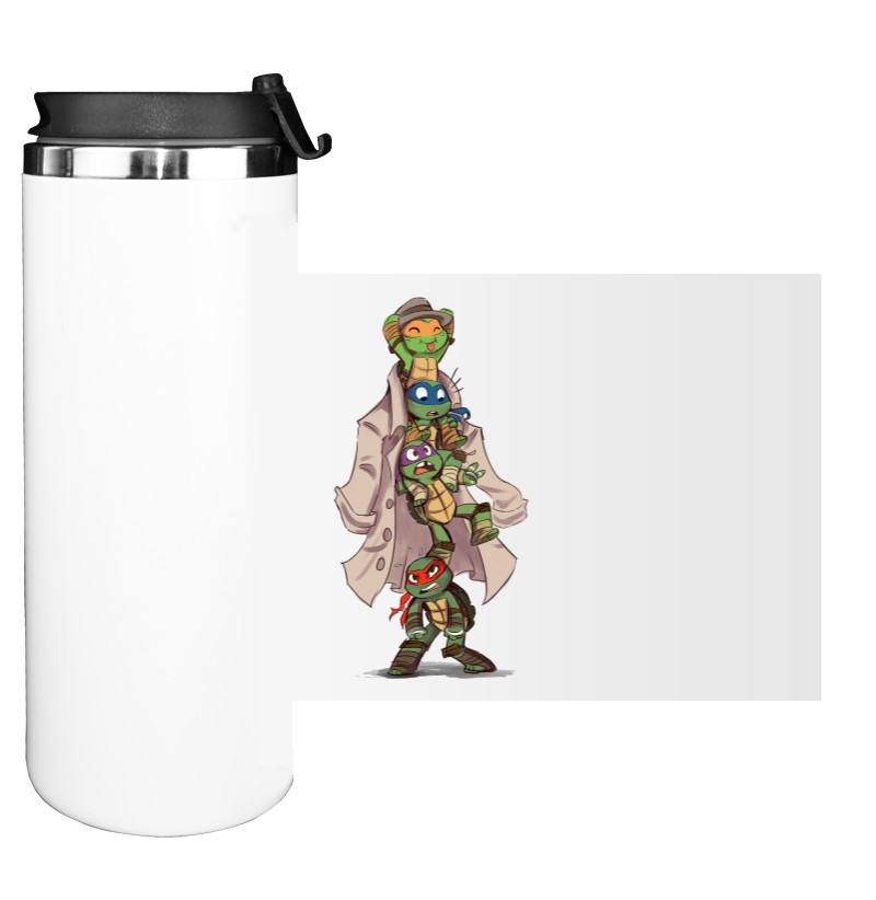 Water Bottle on Tumbler - черепашки ниндзя - Mfest