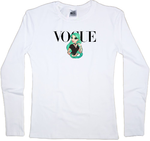 Women's Longsleeve Shirt - Princess Vogue (Рапунсель) - Mfest