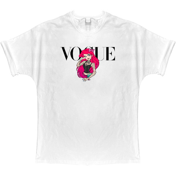 T-shirt Oversize - Princess Vogue (Ариель) - Mfest