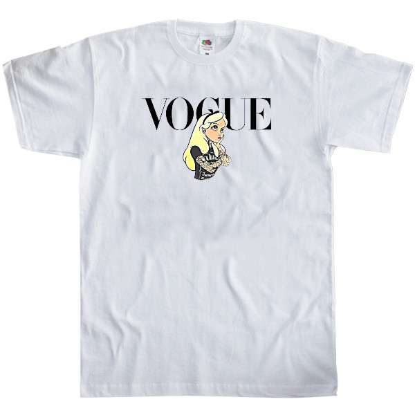 Kids' T-Shirt Fruit of the loom - Princess Vogue (АЛИСА) - Mfest