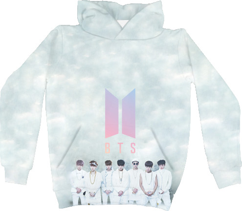 Kids' Hoodie 3D - BTS 2 - Mfest