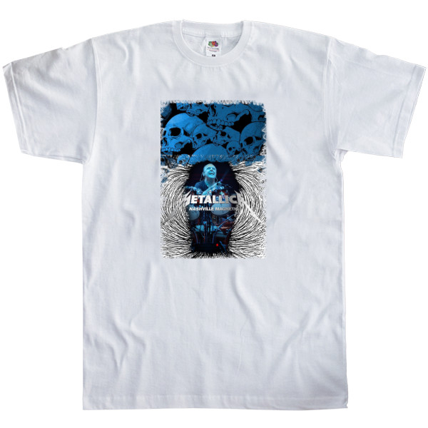 Men's T-Shirt Fruit of the loom - Metallica принт 4 - Mfest