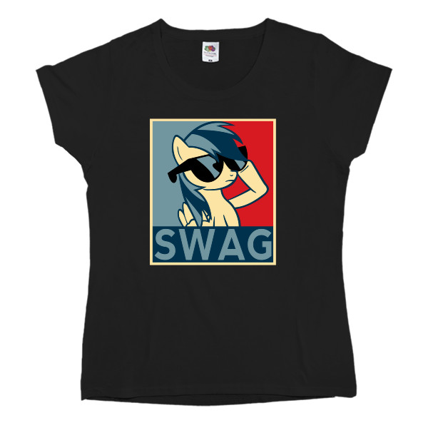 Women's T-shirt Fruit of the loom - SWAG - Mfest