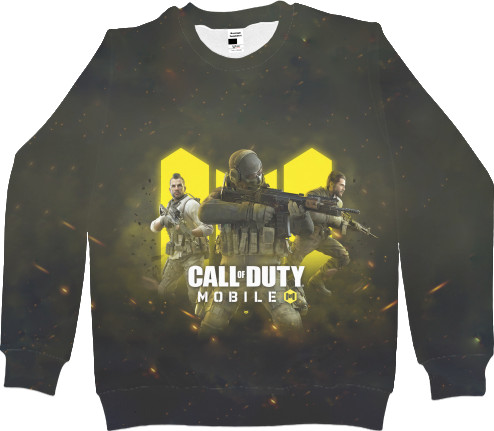 Men's Sweatshirt 3D - Call of duty 2 - Mfest