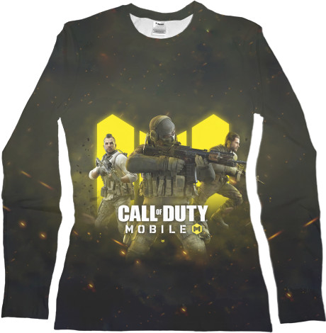 Women's Longsleeve Shirt 3D - Call of duty 2 - Mfest