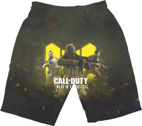 Men's Shorts 3D - Call of duty 2 - Mfest