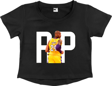 Women's Cropped Premium T-Shirt - Kobe Bryant's - Mfest