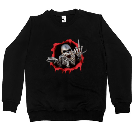 Men’s Premium Sweatshirt - скелет - Mfest